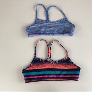 2 Ivivva Girls Sports Bras - Size 10